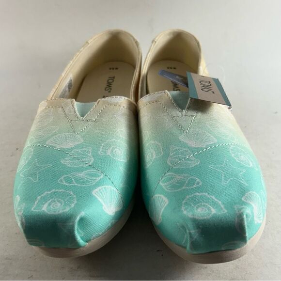 Toms Alpargata 3.0 Women’s Seashell Shoes Slip On Sneakers Tan Size 8.5 - Picture 2 of 8